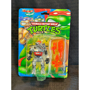 TMNT Teenage Mutant Ninja Turtles Robotic Rocksteady 1993