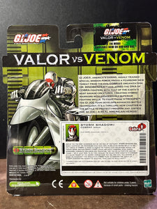 G.I. Joe Valor vs Venom Storm Shadow with Ninja Lightning Cycle 2004