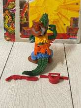 Load image into Gallery viewer, Vintage 1989 TMNT Ninja Turtles Leatherhead Complete Accessories Card BB