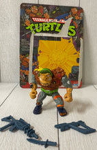 Load image into Gallery viewer, Complete TMNT 1989 General Traag Ninja Turtles Figure Vintage w/weapons BB