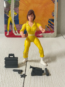 Teenage Mutant Ninja Turtles April O’Neil Action Figure NOB 1990 Playmates BB