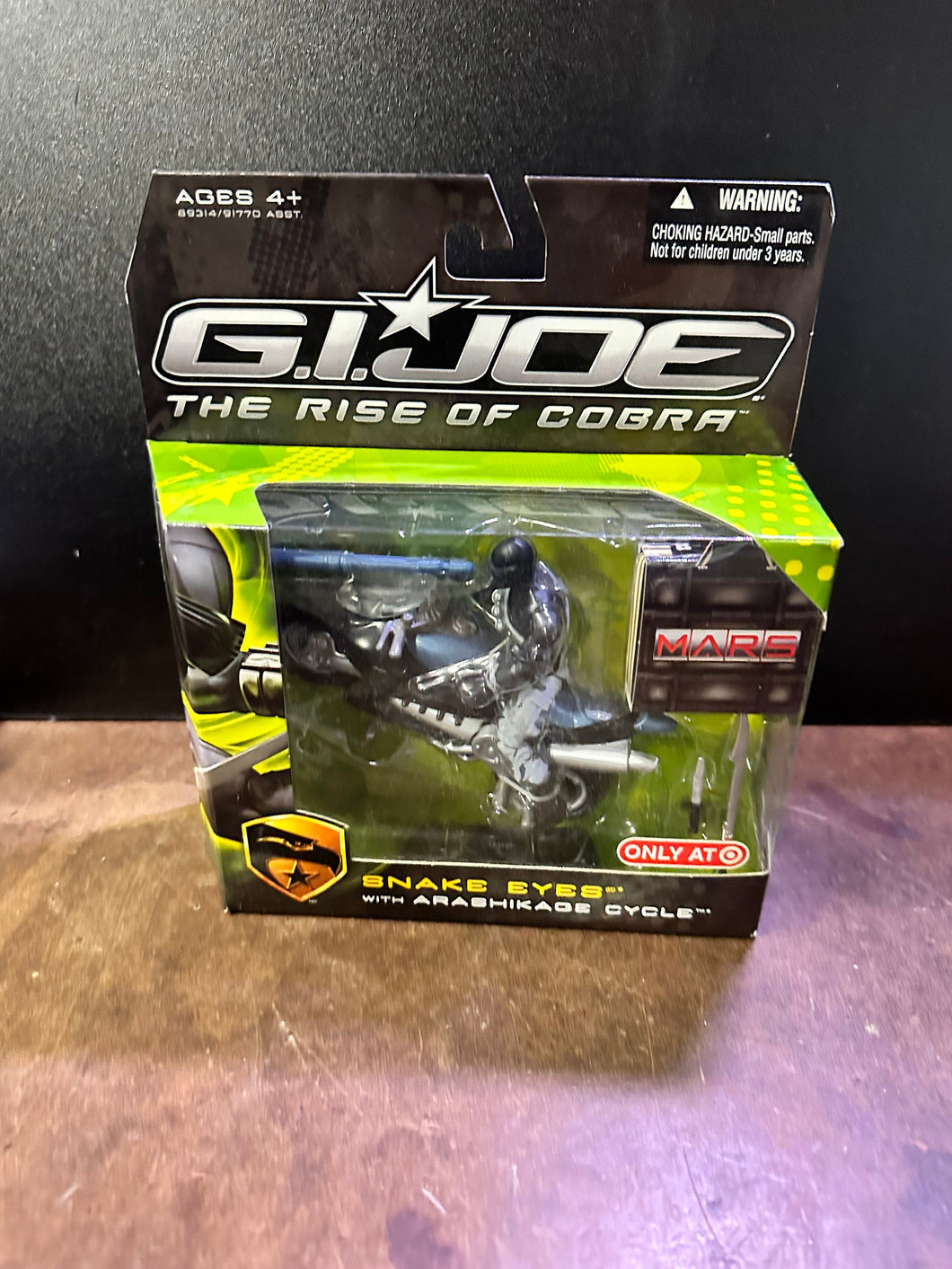 Snake Eyes with Arashikage Cycle (Target)