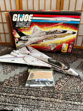 Load image into Gallery viewer, 1983 GI Joe Hasbro XP-14F Combat Jet Skystriker 100% Complete W/Box &amp; Paperwork