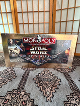 Load image into Gallery viewer, Rare factory sealed monopoly star wars episode 1, collectors edition board game made by hasbro