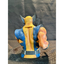 Load image into Gallery viewer, Marvel Bust Bank WOLVERINE Monogram International 7.5&quot; Tall Vinyl Vintage 2006