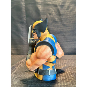 Marvel Bust Bank WOLVERINE Monogram International 7.5" Tall Vinyl Vintage 2006