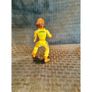 1988 April O’Neil Teenage Mutant Ninja Turtles  Figure Blue Stripe