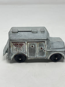 Vintage 1950’s / 1960’s Callen Mfg. Metal Armored Truck Still Bank B50