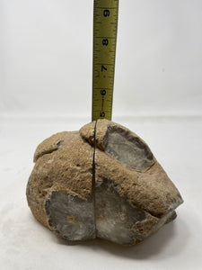 Vintage Geode Quartz Bookends B52