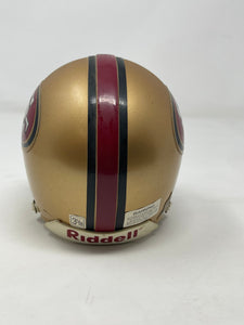 San Francisco 49ers Authentic Riddell “RARE” Mini Helmet/Throwback1996-2008 B50