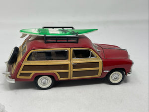 Vintage 1960’s Collectible Die Cast Woody With Surf Board by Sunnyside LTD B54