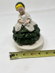 Vintage windup Porcelain Doll B51