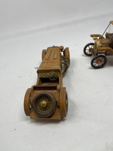 Load image into Gallery viewer, Vintage Car Club of America Lot OF 2 Wood Models From Kits BY XACTO B52