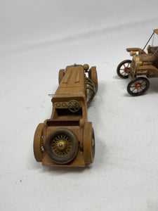 Vintage Car Club of America Lot OF 2 Wood Models From Kits BY XACTO B52