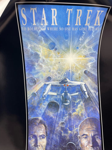 25th anniversary of Star Trek in 1991 Poster. It measures 20 X 30 inches and has a COA B44