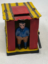 Load image into Gallery viewer, Vintage Cast Iron Reproduction Uncle Tom’s Cabin Mechanical Bank c.1950’s B57