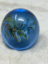 Load image into Gallery viewer, Vintage Glass Flower Sphere - Paperweight / Sculpture