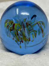 Load image into Gallery viewer, Vintage Glass Flower Sphere - Paperweight / Sculpture