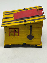 Load image into Gallery viewer, Vintage Cast Iron Reproduction Uncle Tom’s Cabin Mechanical Bank c.1950’s B57