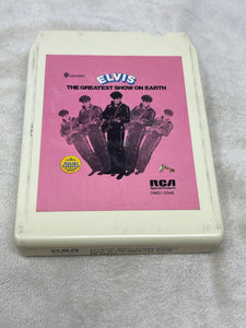 Vintage 1978 Elvis Presley "The Greatest Show on Earth" 8 Track
