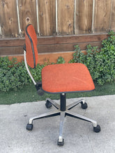 Load image into Gallery viewer, Vintage mid century Hag Oslo Norway Hakon Granlund A/S Rust office desk chair