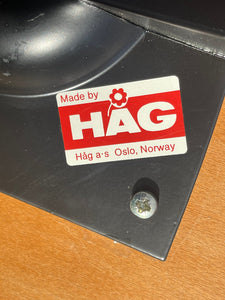 Vintage mid century Hag Oslo Norway Hakon Granlund A/S Rust office desk chair