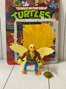 Ace Duck 100% Complete Teenage Mutant Ninja Turtle TMNT 1989 Playmates BB