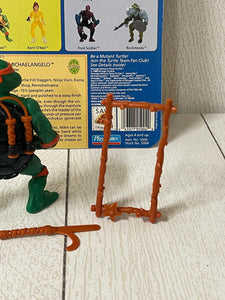 Playmates Teenage Mutant Ninja Turtles Michelangelo Figure 1989 BB