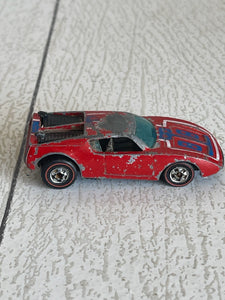 Vintage 1969 Hot Wheels Redline warpath car for restoration B61