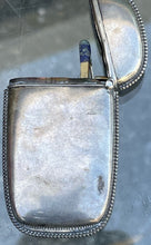Load image into Gallery viewer, Vintage / Antique Sterling Silver Repousse Match Safe Vesta Case B71