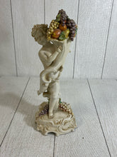 Load image into Gallery viewer, Vintage Cherub holding Fruit B70