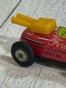 Vtg FORD LOTUS 1960’s Shackman NY Japan Tin Litho Powered WindUp Race Car mint B68