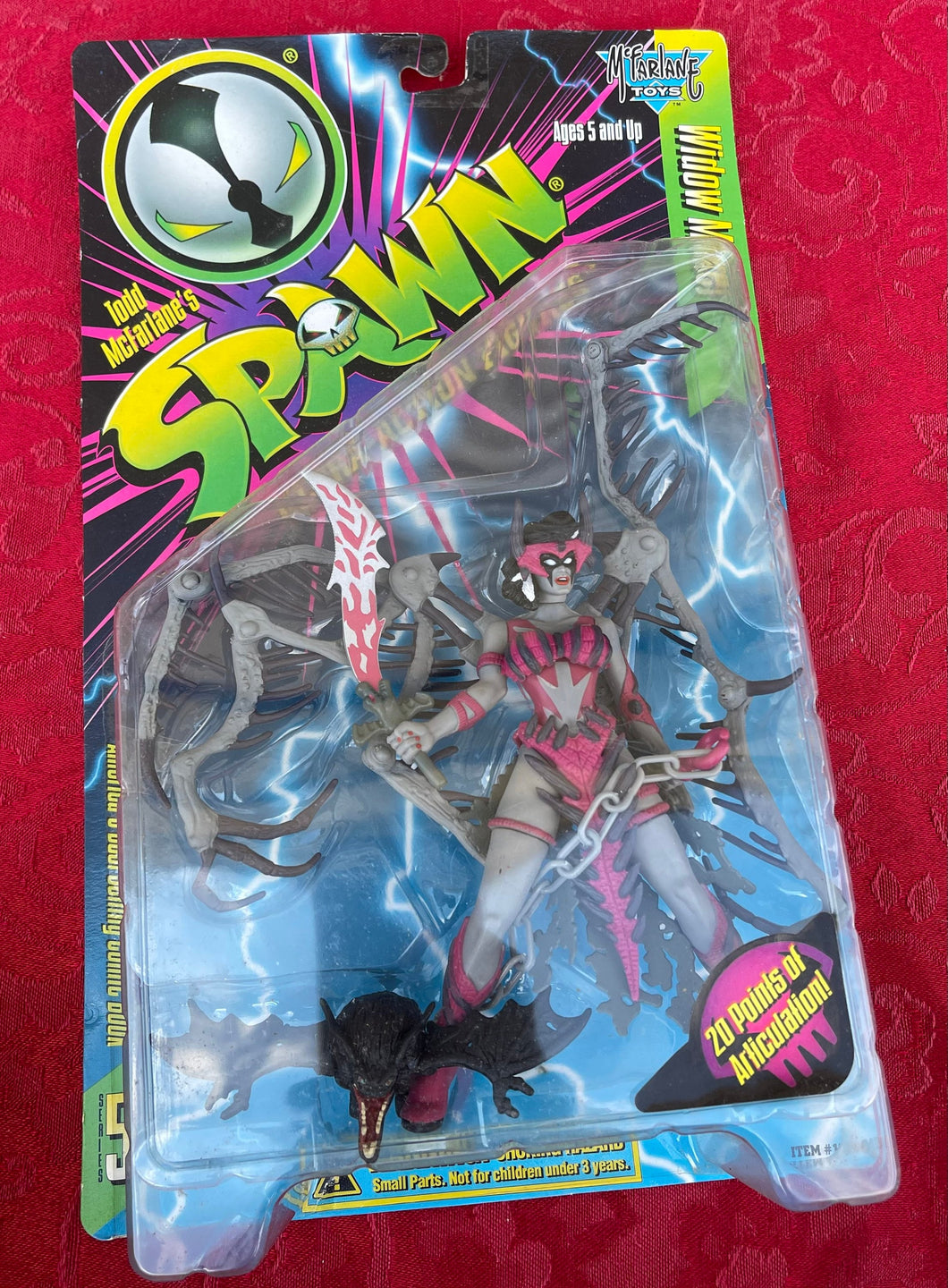 McFarlane Toys Spawn WIDOW MAKER Ultra-Action Figure 1996 Series 5 UNOPENED