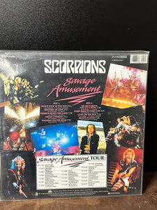 Scorpions Savage Amusement 1988 12 Inch LP Picture Disc Tested Extremely Rare