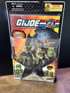 GI Joe Comic 2 Pack Duke & Red Star 25th Anniversary Sealed NEW