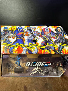 GI Joe 25th Anniversary 5 Pack Cobra SET DESTRO Hasbro Action Figure Toy 2007!