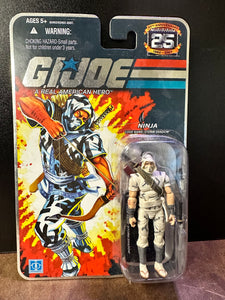 G.I. Joe 25th Anniversary: Ninja (Storm Shadow) Sealed 2007 Foil