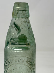 VINTAGE - 1 PINT WHITAKER BUSFIELD & CO GUISELEY MINERAL WATER/BEER BOTTLE.  B48