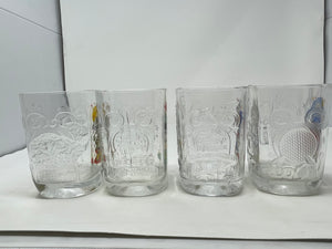 McDonalds Disney Mickey Mouse Collector Glasses B48