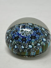 Load image into Gallery viewer, Vintage Fratelli Toso From Murano Italy Glass Paperweight Close Packed Millefiori B49