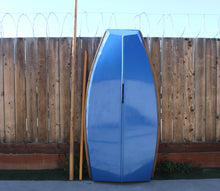 Load image into Gallery viewer, Vintage Blue Fiberglass Sailboat