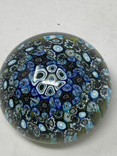 Load image into Gallery viewer, Vintage Fratelli Toso From Murano Italy Glass Paperweight Close Packed Millefiori B49